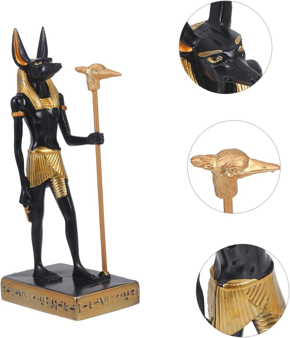 Amazon.co.jp: アヌビス 装飾品 古代 エジプト 工芸品 置物 卓上